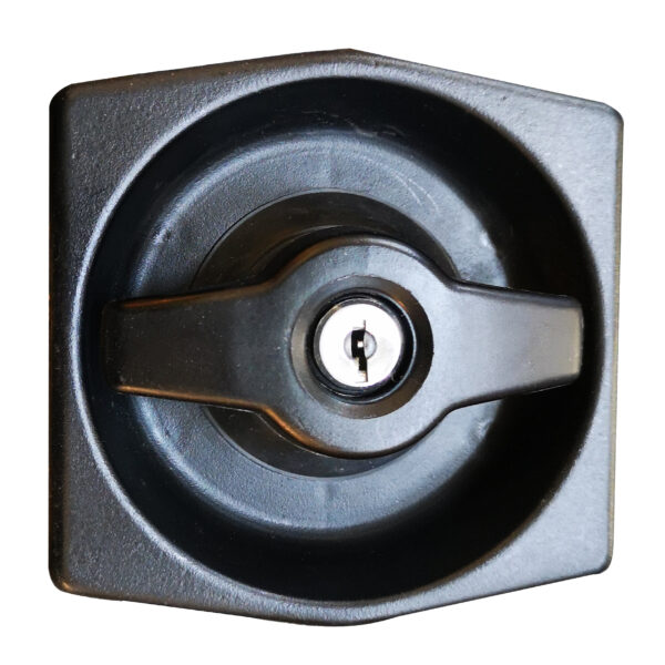CERRADURA WC IZQ PTA ELECT GRUE 9MM