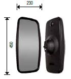 RETROVISOR EXT 280 BRAZO 600MM