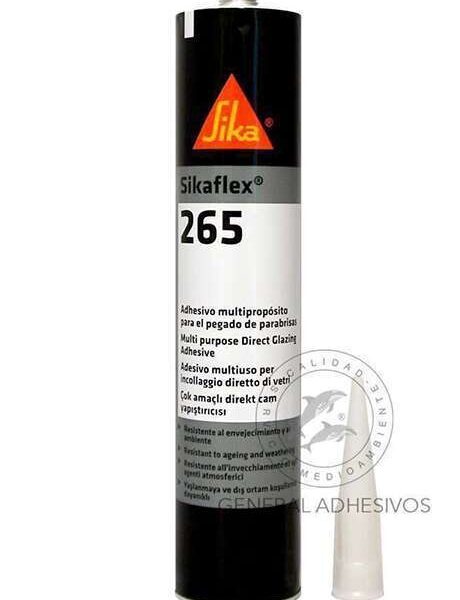 SIKAFLEX 265 CARTUCHO NEGRO 300 ML