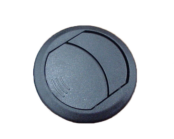 DIFUSOR SALIDA AIRE NEGRO  65 MM