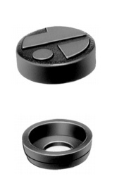 TAPON PLAST TIPO TAPA FONDO-BLANCO-100 U