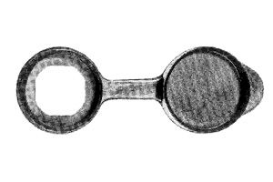 TAPA PROTECTORA CERRADURA CUADRADILLO=5559-83