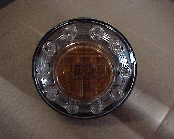 PILOTO INTER LED  AMBAR/BL 100 MM 12V