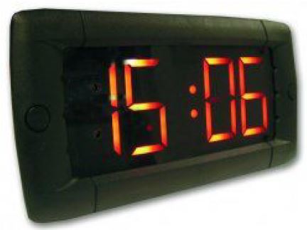 RELOJ ATOMICO GPS EUROPA+STOP LED ROJO