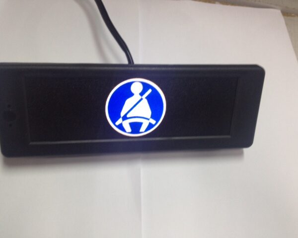 INDICADOR CINTURON 12V AZUL