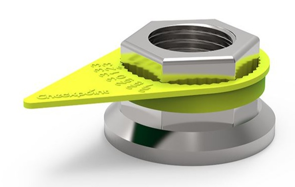 TAPON RUEDA TUERCA 27 MM AMARILLO