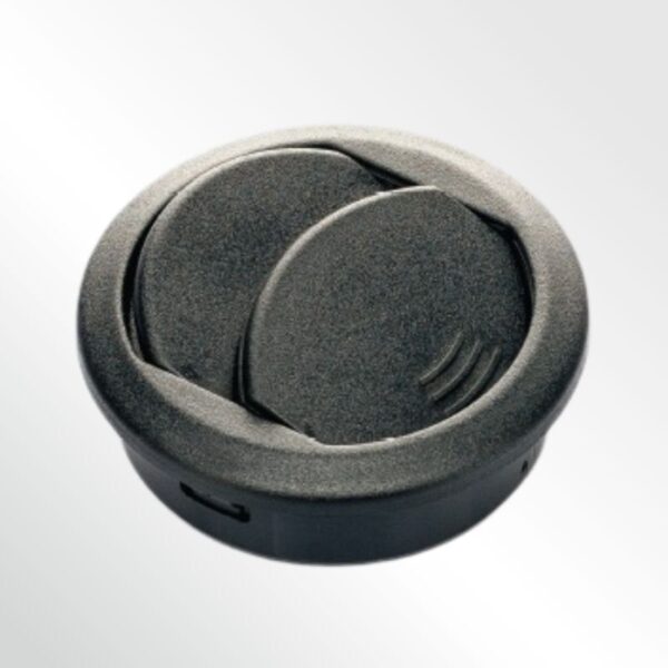 DIFUSOR AIRE 63 MM  NEGRO FIJO