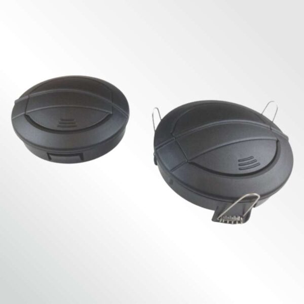 DIFUSOR SALIDA AIRE NEGRO DIAM 90 MM