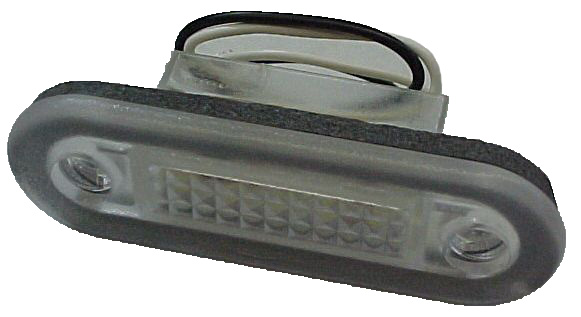LUZ ESTRIBO 5 LEDS BLANCO