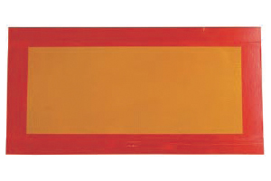 PLACA V6 VEHICULO LARGO 1130x200 MM REG.70 ADHES