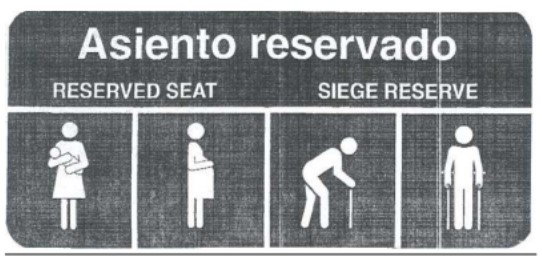 ADH PVC ASIENTO RESERVADO 170X76MM azul