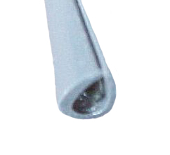 BURLETE PVC ADHESIVO GRIS 3.5MM