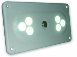 FOCO INTERIOR RECTANGULAR LED C/INTERRUP