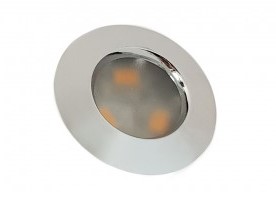 FOCO INT DIAM 30.6 MM CROMADO 12v 30 lm