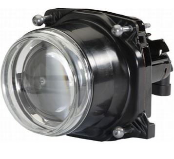 FARO DEL. 90MM H7 COND IZQ 24V