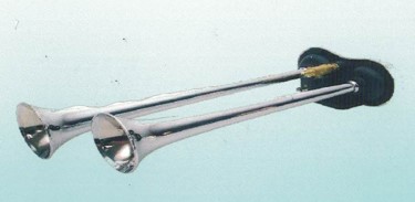 BOCINA METAL CROMADO CON ELECTROVALVULA