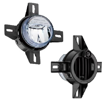 FARO ANTINIEBLA CON LED 12/24V BR