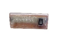 LUZ MALETERO 6 LEDS C/ INTERRUPTOR 12.5X4.5 CM -12V