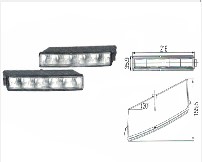 FARO DIURNO IZQ. LEDAYLINE 12V