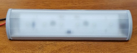 LUZ INTERIOR 6 LEDS BLANCO 24V 150MM