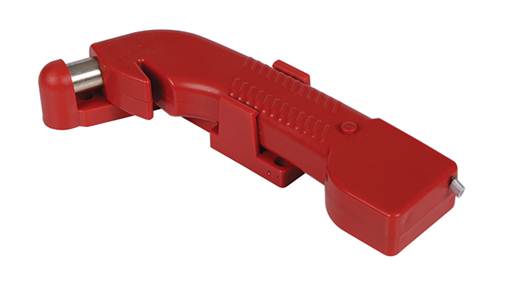 MARTILLO EMERGENCIA CON CABLE Y CUCHILLA