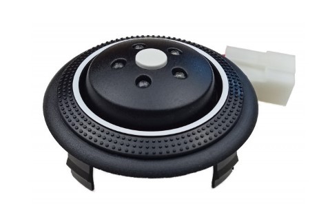 LUZ INTERIOR LED DIAM 84.5 MM 12V  NEGRO