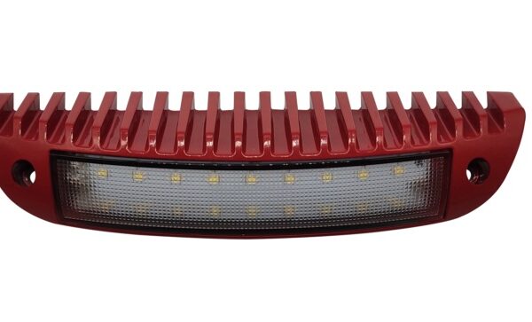 LUZ PERIMETRO EXT PUERTA 18 LEDS 12/24V NEGRO