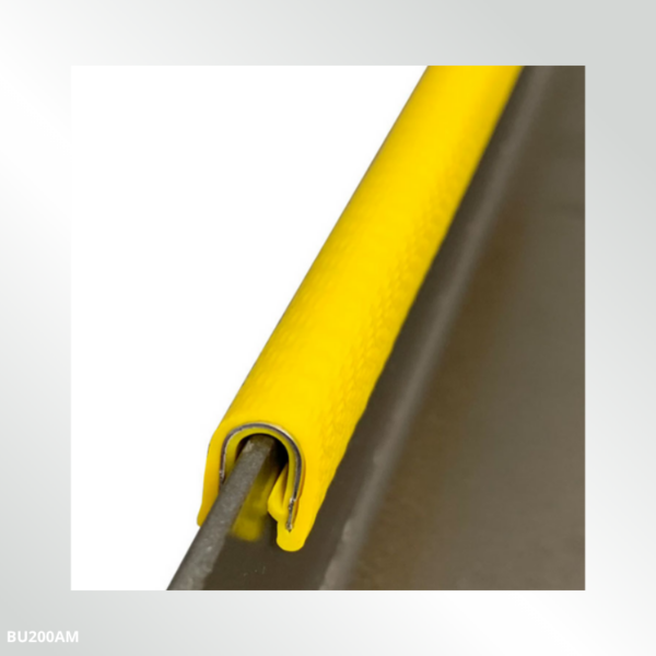 BURLETE PVC ALMA METALICA AMARILLO 1-4MM RAL 1023