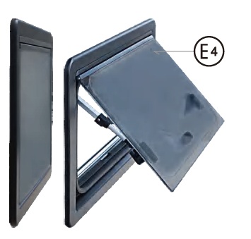 VENTANA TRASERA CAMPER 450*500 MM