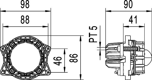 FARO CARRETERA HOMOLOGACION R113
