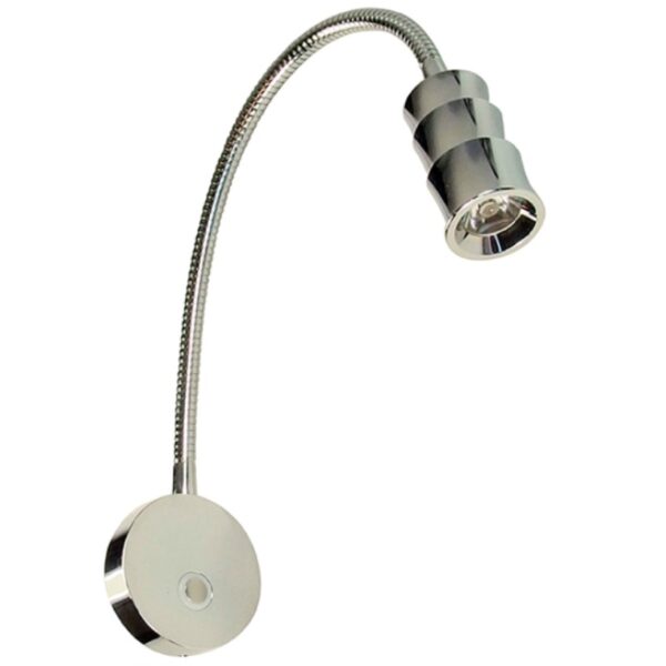 LUZ LECTURA LED+PENUMBRA 12/24V 2W 415 MM