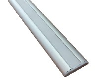 ALUMINIO LUZ PERFIL INTERIOR SIN LED/SIN CONECTOR 5000 MM