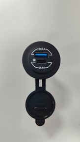CARGADOR USB DOBLE A+C 12V CABLE
