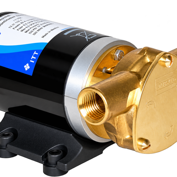 Bomba para WC Jabsco de impulsor flexible 24V